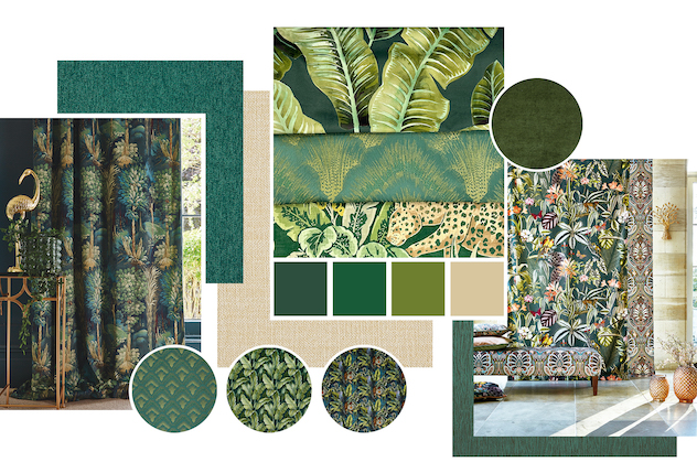 PT Colour of the Month: Rainforest Green | Blog | Prestigious Textiles